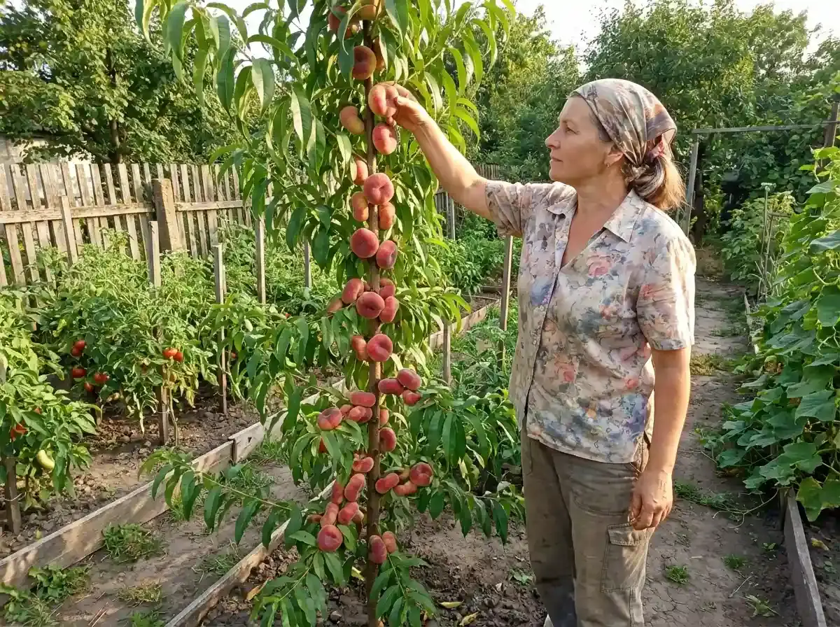 Плоди персику Панчо